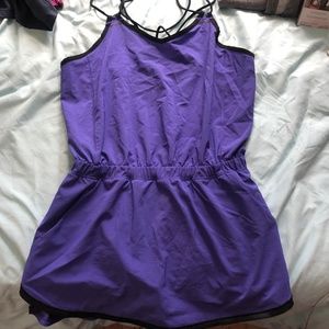 Lululemon Purple Tennis Romper